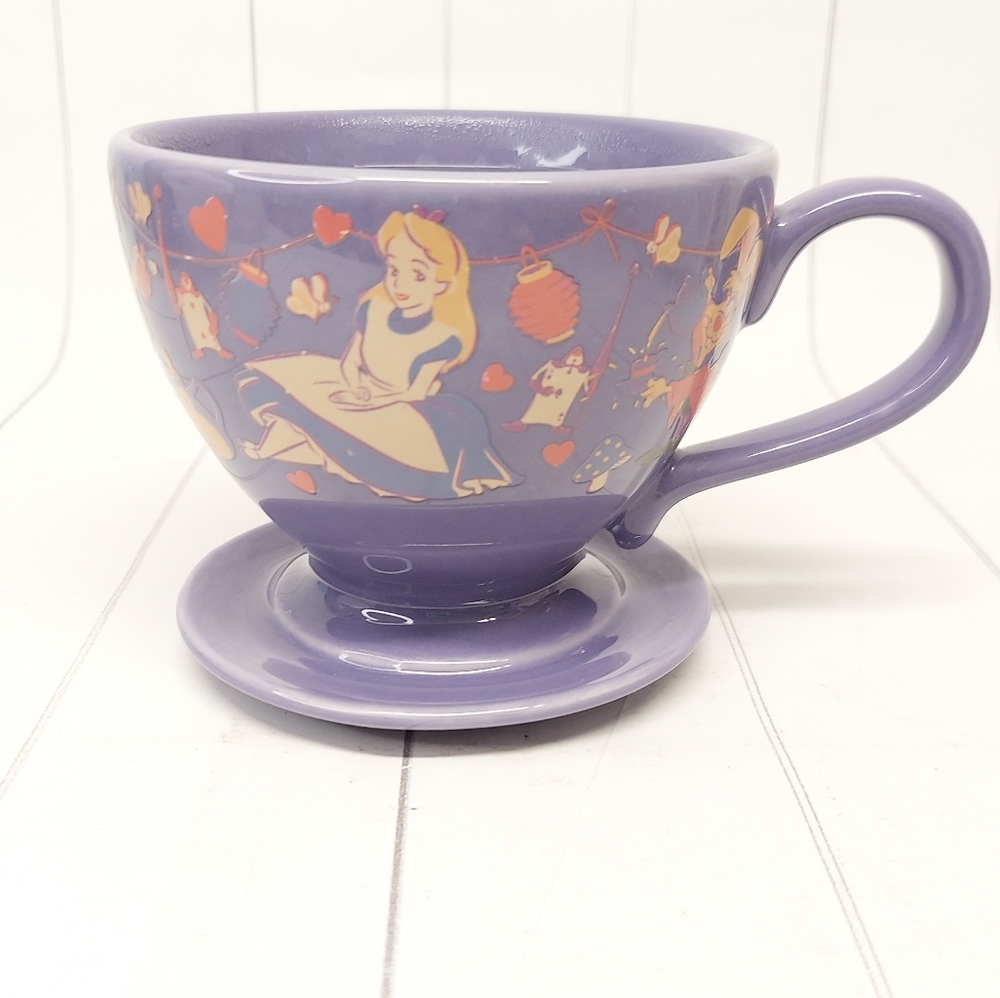 Disney Parks Heat Changing Alice in Wonderland Coffee Mug